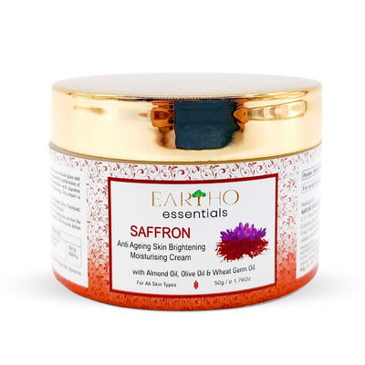 Eartho Essentials Saffron Moisturizing Cream, 50g - Caribshopper