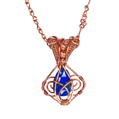 Endoja's Jewellery Lapis Delight Chain & Pendant - Caribshopper