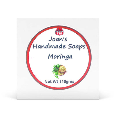Joan's Handmade Moringa Bar Soap, 110g - Caribshopper