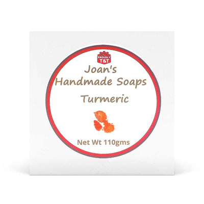 Joan's Handmade Turmeric Bar Soap, 110g - Caribshopper