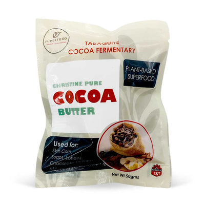 Tabaquite Cocoa Fermentary Christine Pure Cocoa Butter, 50g - Caribshopper