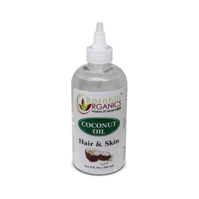 Barnhill Organics Cold-Pressed Coconut Oil, 8oz - Caribshopper