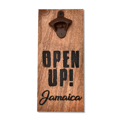 Bartley's All in Wood Wall Beer Opener (Single & 2 Pack) - Caribshopper