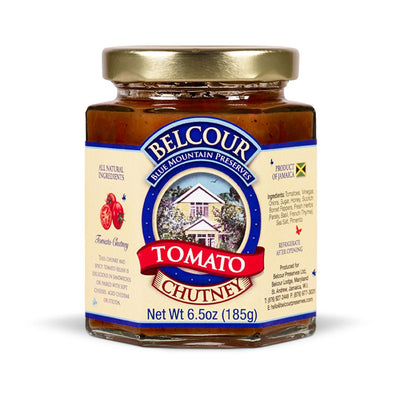 Belcour Preserves Tomato Chutney, 6.5oz (2 or 4 Pack) - Caribshopper