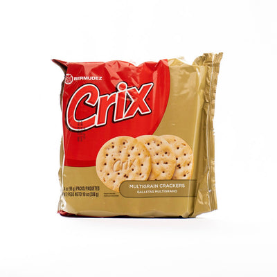 Bermudez Crix Multigrain Crackers Tripack, 10oz (3 or 6 Pack) - Caribshopper