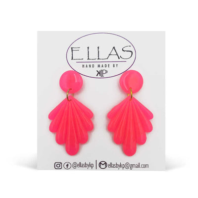 Ellas By KP Neon Love 1 Dangle Earrings - Caribshopper
