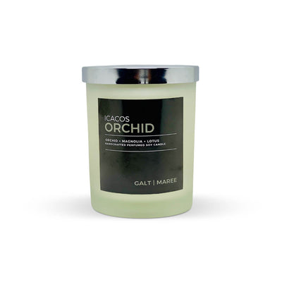 Galt & Maree Icacos Orchid Candle, 12.5oz - Caribshopper
