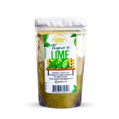 Golden Rootz Spanish Thyme and Lime,15g - Caribshopper