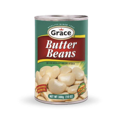 Grace Classic Butter Beans, 10oz (Single, 2 or 3 Pack) - Caribshopper