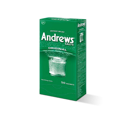 GSK Andrews Sparkling Salt 50 Sachets (Single & 3 Pack) - Caribshopper