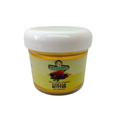 HoneyVera Raw Organic Cocoa Butter, 4oz - Caribshopper