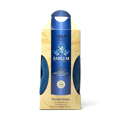 JABLUM Gold 100% Jamaica Blue Mountain Coffee Beans (8oz or 16oz) - Caribshopper