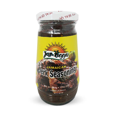 Jamlissa Jerk Seasoning Glass Jar, 10oz - Caribshopper