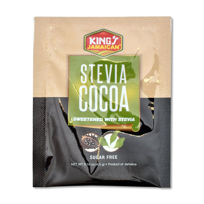 King's Jamaican Stevia Cocoa, 4.5g (Single & 3 Pack) - Caribshopper