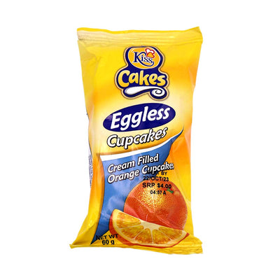 Kiss Eggless Orange Cupcake, 60g (3 Pack) - Caribshopper