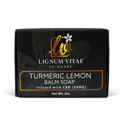 Lignum Vitae Turmeric Lemon Balm Soap Bar, 3.5oz - Caribshopper