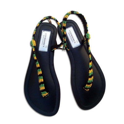 Lynmoores Jamaica Color One Strap Sandals - Caribshopper