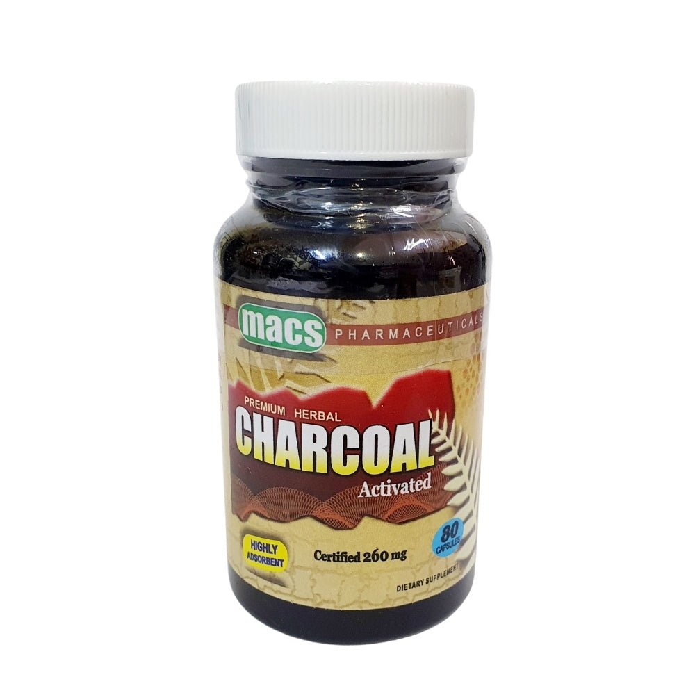 Buy Macs's Charcoal Capsules, 260 mg (2 & 3 Pack)