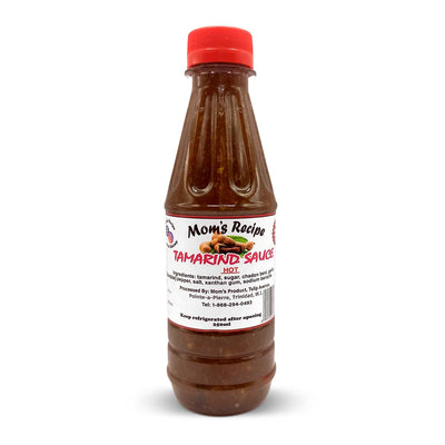 Mom's Recipe Tamarind Sauce Hot, 250ml - Caribshopper