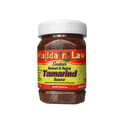 Mudda N Law Sweet & Spicy Tamarind Sauce, 12oz - Caribshopper