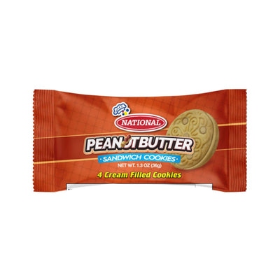 National Sandwich Cookies Peanut Butter, 36g (3 Pack) - Caribshopper