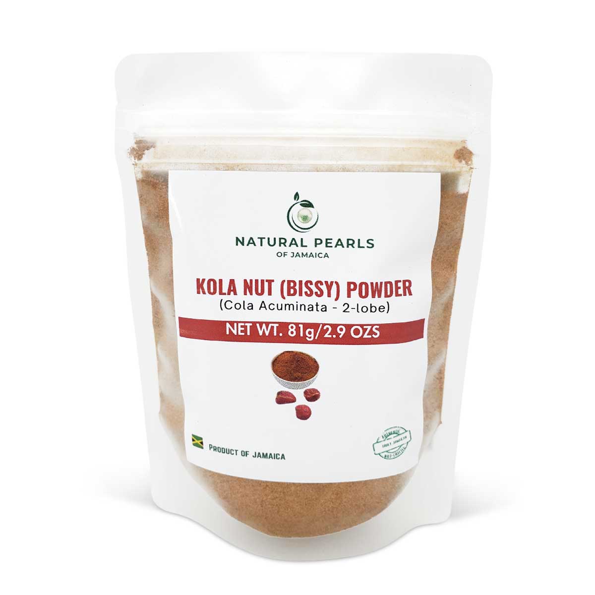 Natural Pearls of Jamaica Jamaican Kola Nut/Bissy Powder Bold Flavor