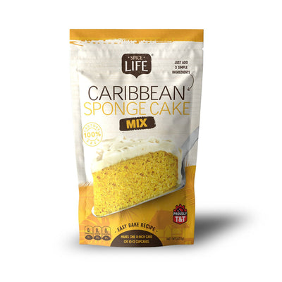 Spice Life Caribbean Sponge Cake Mix, 473g (Single & 3 Pack) - Caribshopper