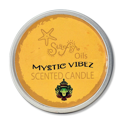 Starfish Oils Mystic Vibez Frankincense & Myrhh Candle, 6oz - Caribshopper