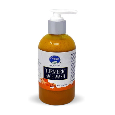 Tayna's Turmeric Face Wash, 8oz (Single & 3 Pack) - Caribshopper