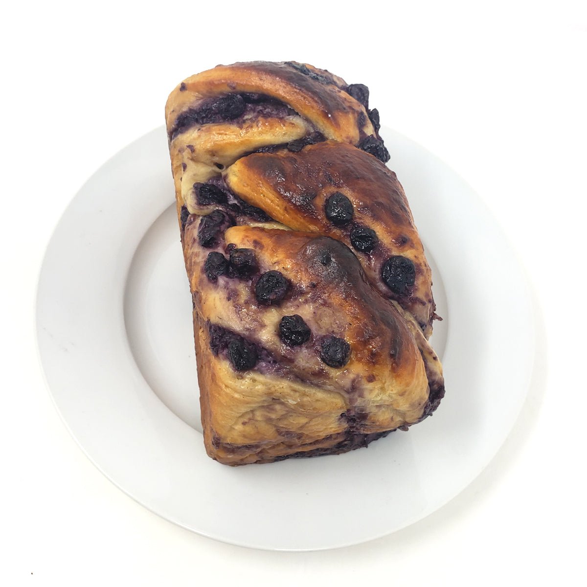 The Bread Pudding Factory Babka Blueberry Cream Cheese Breads ( 2 in a
