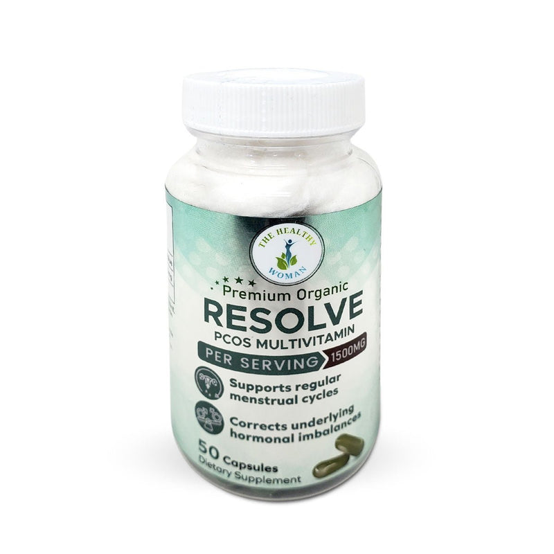 The Healthy Woman Resolve PCOS Multivitamin, 50 Capsules - Caribshopper