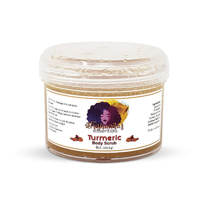 Trishanita's Essentials Turmeric Body Scrub, 8oz - Caribshopper
