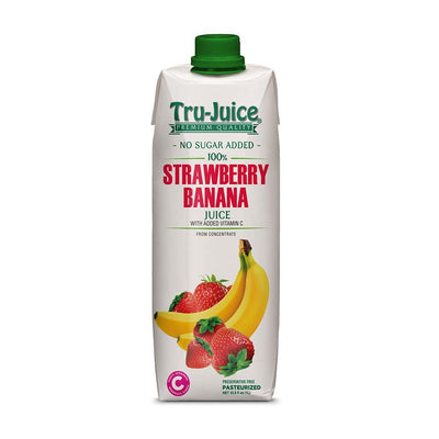 Tru-Juice 100% Strawberry Banana Juice, 1L - Caribshopper