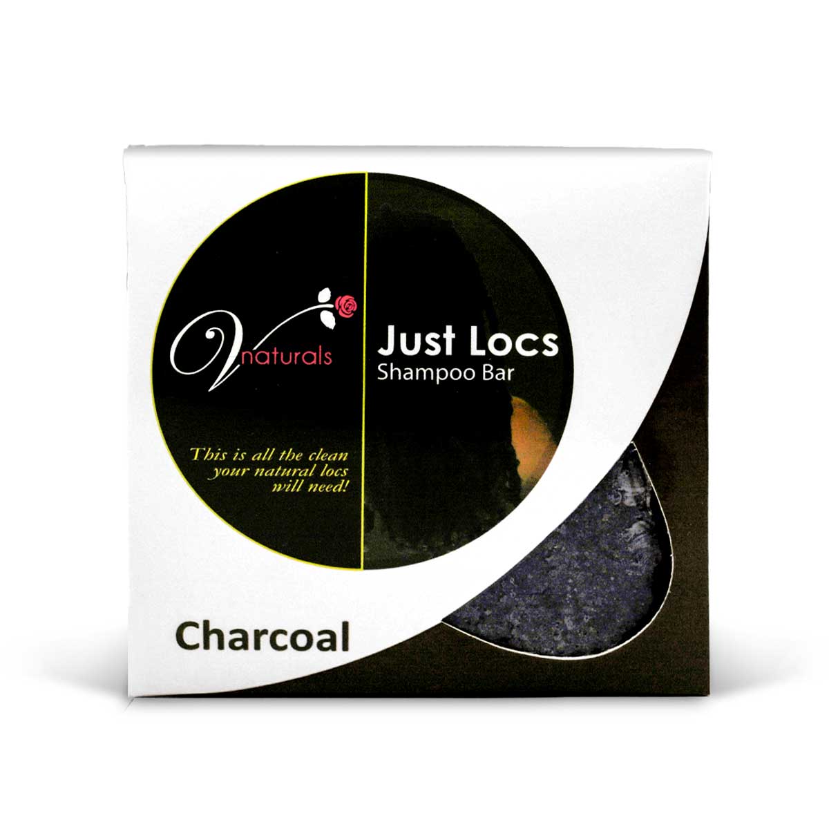 Vnaturals Just Locs Solid Shampoo Bar, 3oz