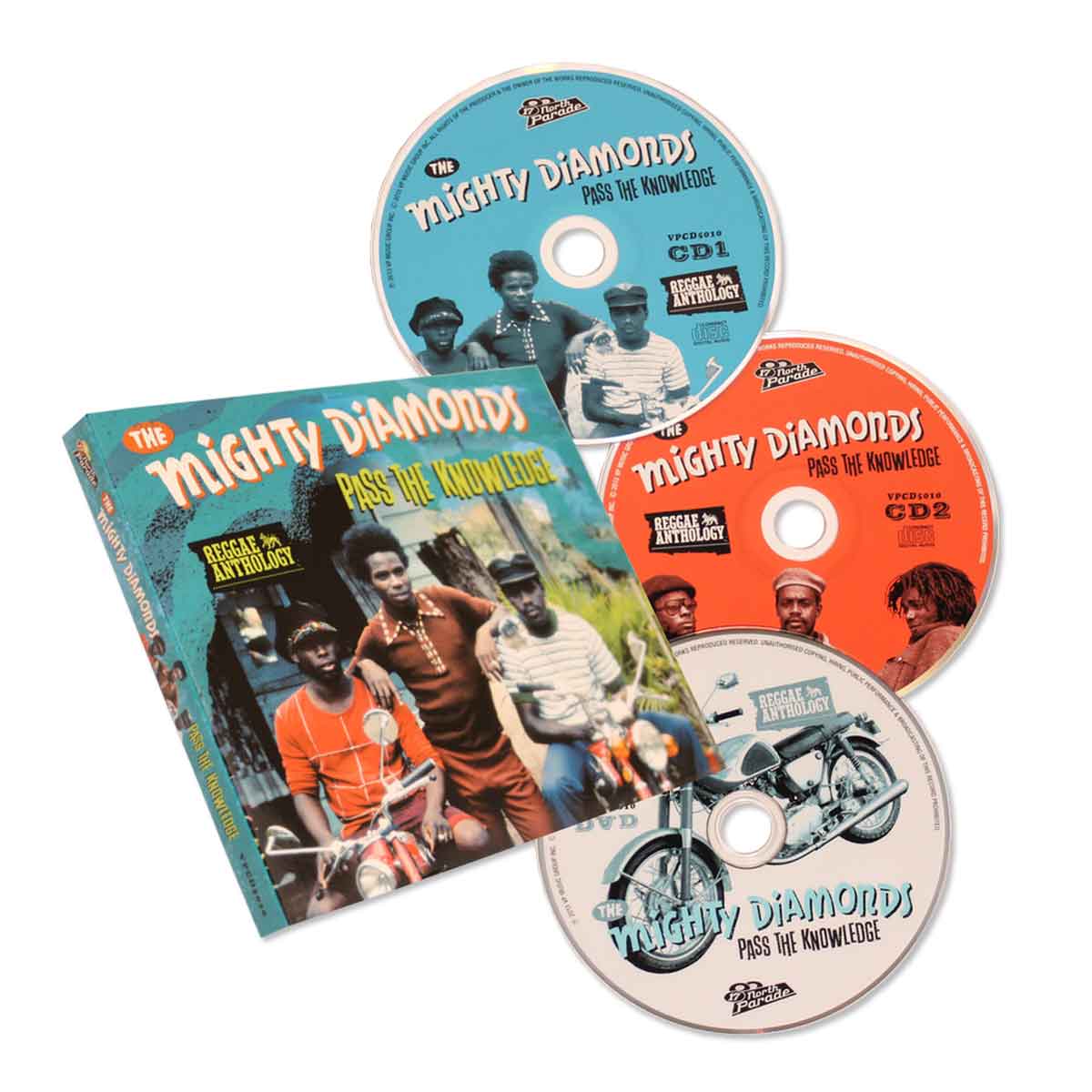 VP Records Reggae Anthology Mighty Diamonds 2CD/DVD