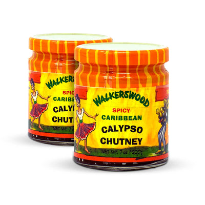 Walkerswood Caribbean Spicy Calypso Chutney, 7oz (2 Pack) - Caribshopper