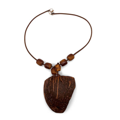 Windy's Fashion A touch of Nature Caribbean Coconut Style Necklace - Caribshopper