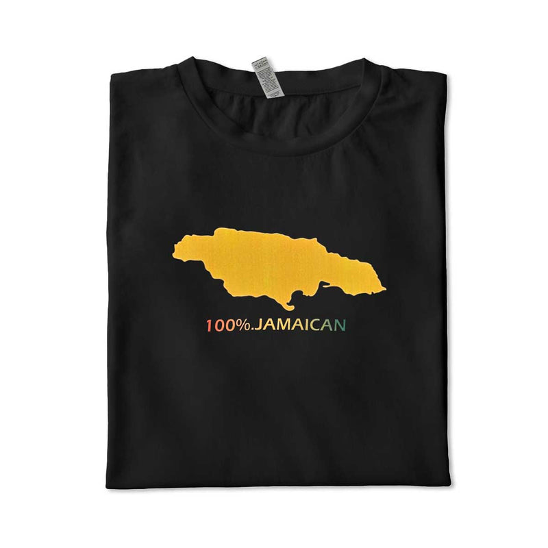 100% Jamaican Gold Island T-shirt - Men&