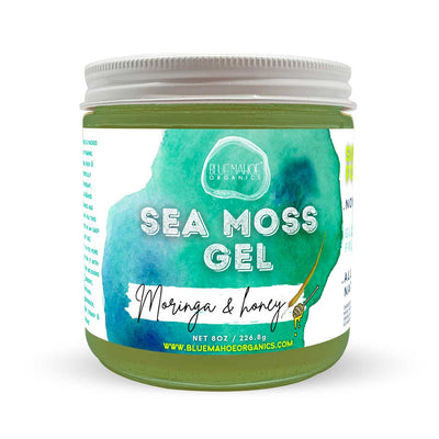 Blue Mahoe Organics Moringa & Honey Sea Moss Gel - Caribshopper