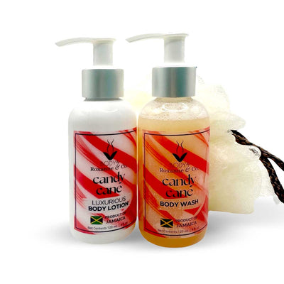 Body By Roxanne Candy Cane Bath Set - Caribshopper