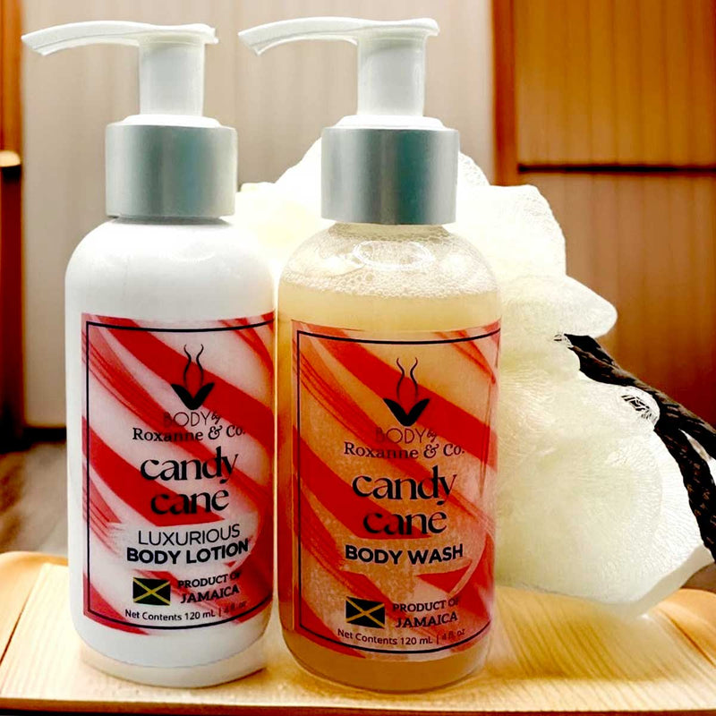 Body By Roxanne Candy Cane Bath Set - Caribshopper