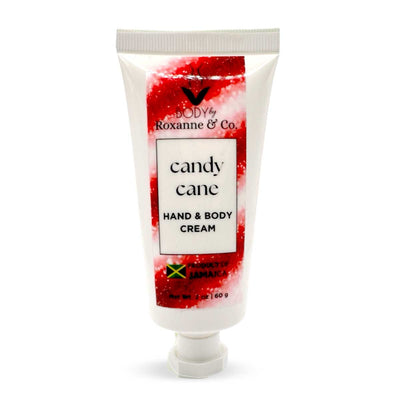 Body By Roxanne Candy Cane Travel Sized Hand Cream, 2oz - Caribshopper