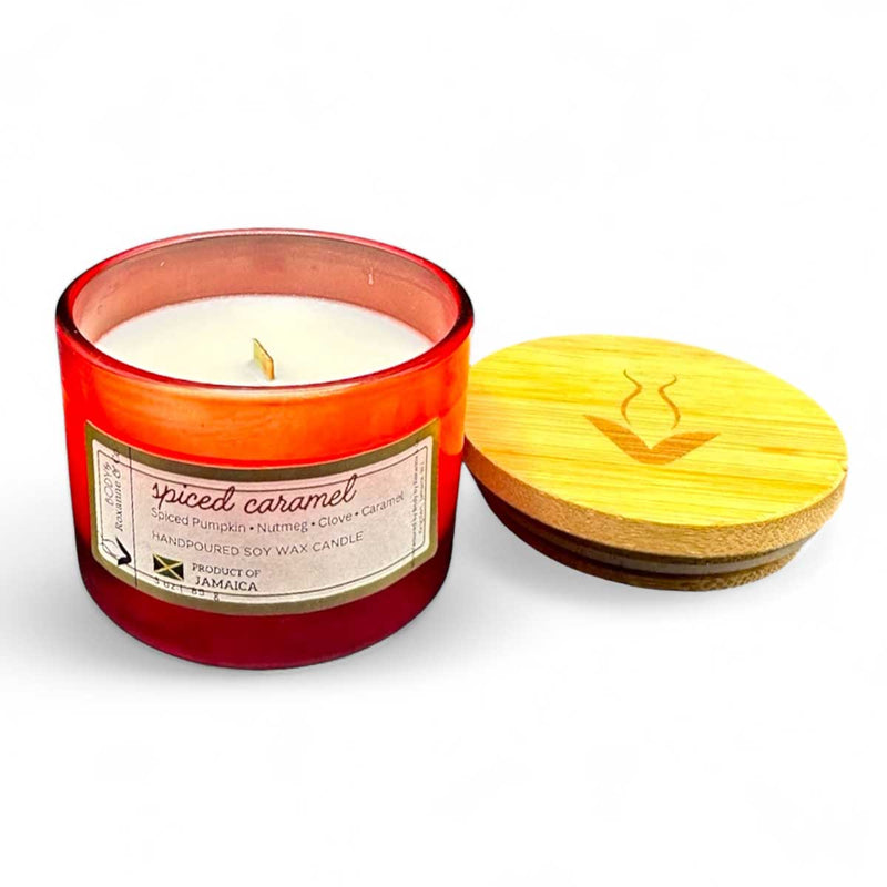 Body By Roxanne Spiced Caramel Holiday Candle, 3oz - Caribshopper