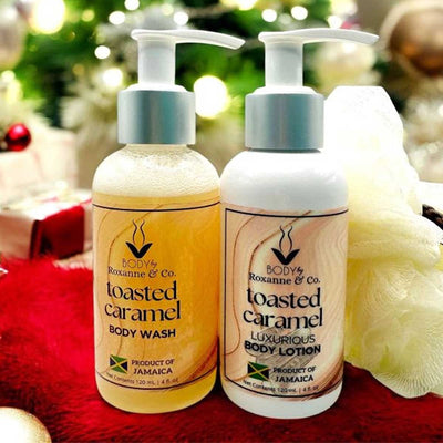 Body By Roxanne Toasted Caramel Bath Set - Caribshopper