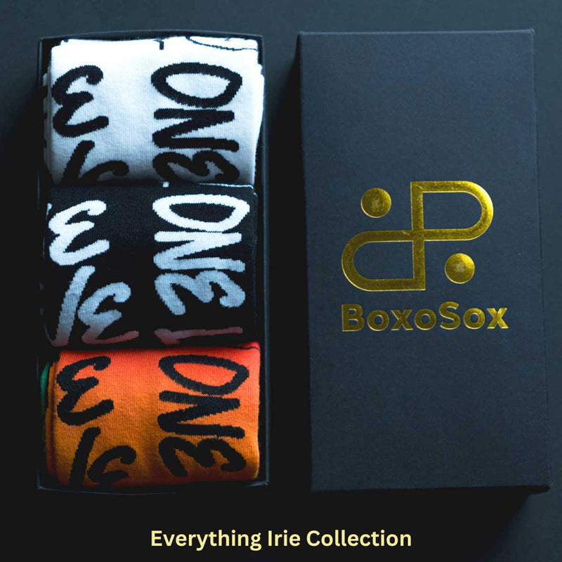 BoxoSox Everything Irie Collection – Celebrate Jamaica’s Positivity – 3 Pairs - Caribshopper