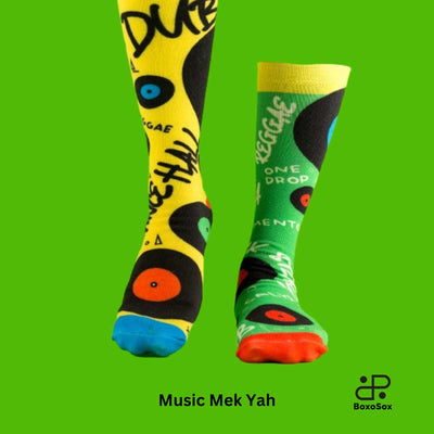 BoxoSox Irie Steppings Collection – Bring Jamaica Home for the Holidays! – 6 Pairs - Caribshopper