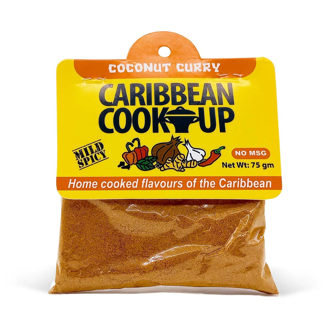 Caribbean Cook Up Coconut Cream Curry 75g Pack Tropical Delight