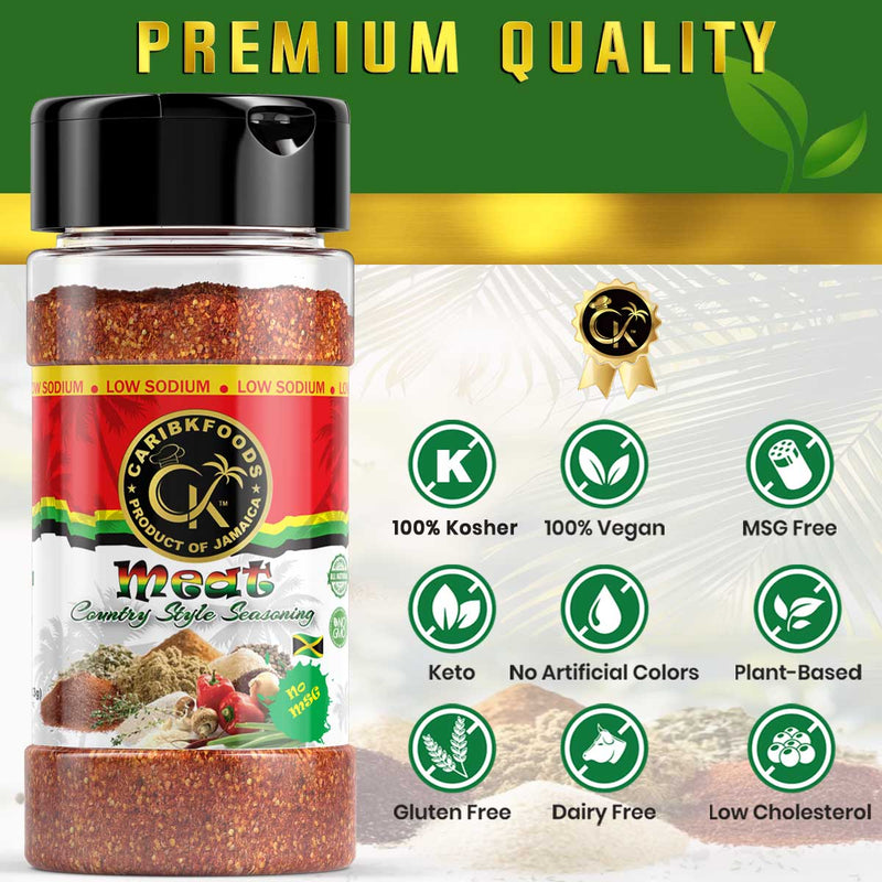 Caribbean Kitchen All - Purpose Meat Seasoning, 4oz - Caribshopper