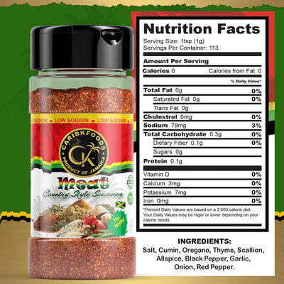 Caribbean Kitchen All - Purpose Meat Seasoning, 4oz - Caribshopper