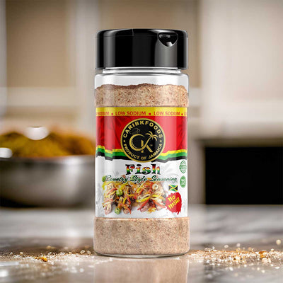 Caribbean Kitchen Fish Seasoning, 4oz - Caribshopper